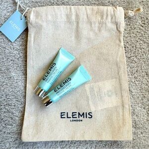 NEW Elemis Pro Collagen Marine Cream Anti Wrinkle Day Cream Moisturizer x2 + Bag